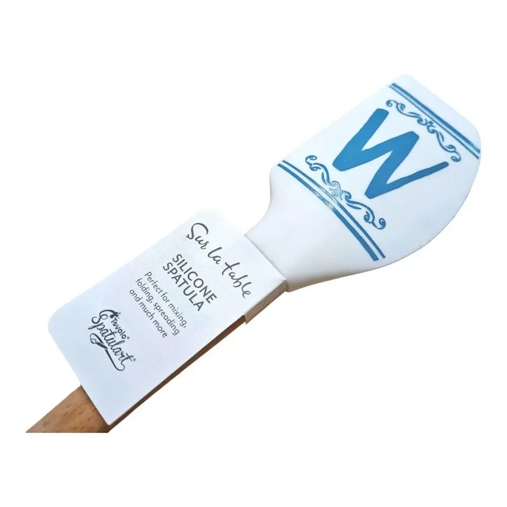 NEW Sur La Table Monogram Silicone Head Spatula Letter 